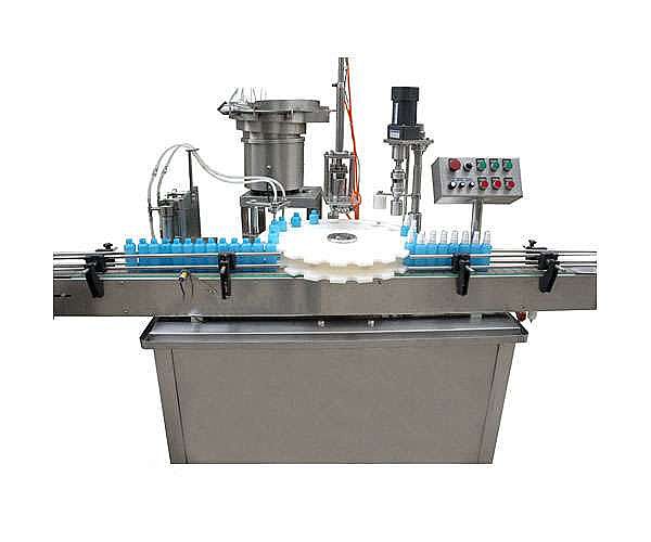 柱塞式化妝品灌裝鎖蓋機(jī)