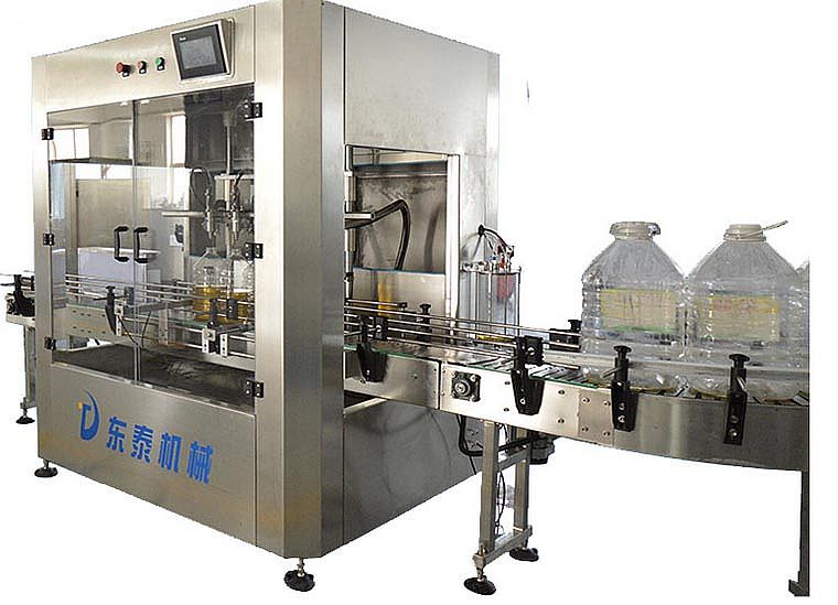 桶裝食用油灌裝生產(chǎn)線